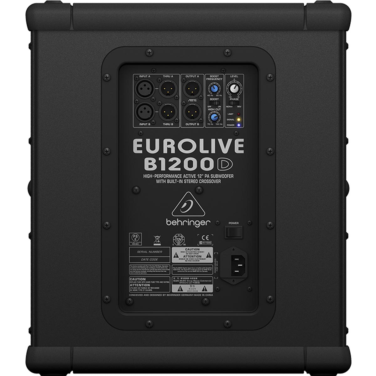 BAFLE BEHRINGER C/PODER B1200D-PRO - Image 3