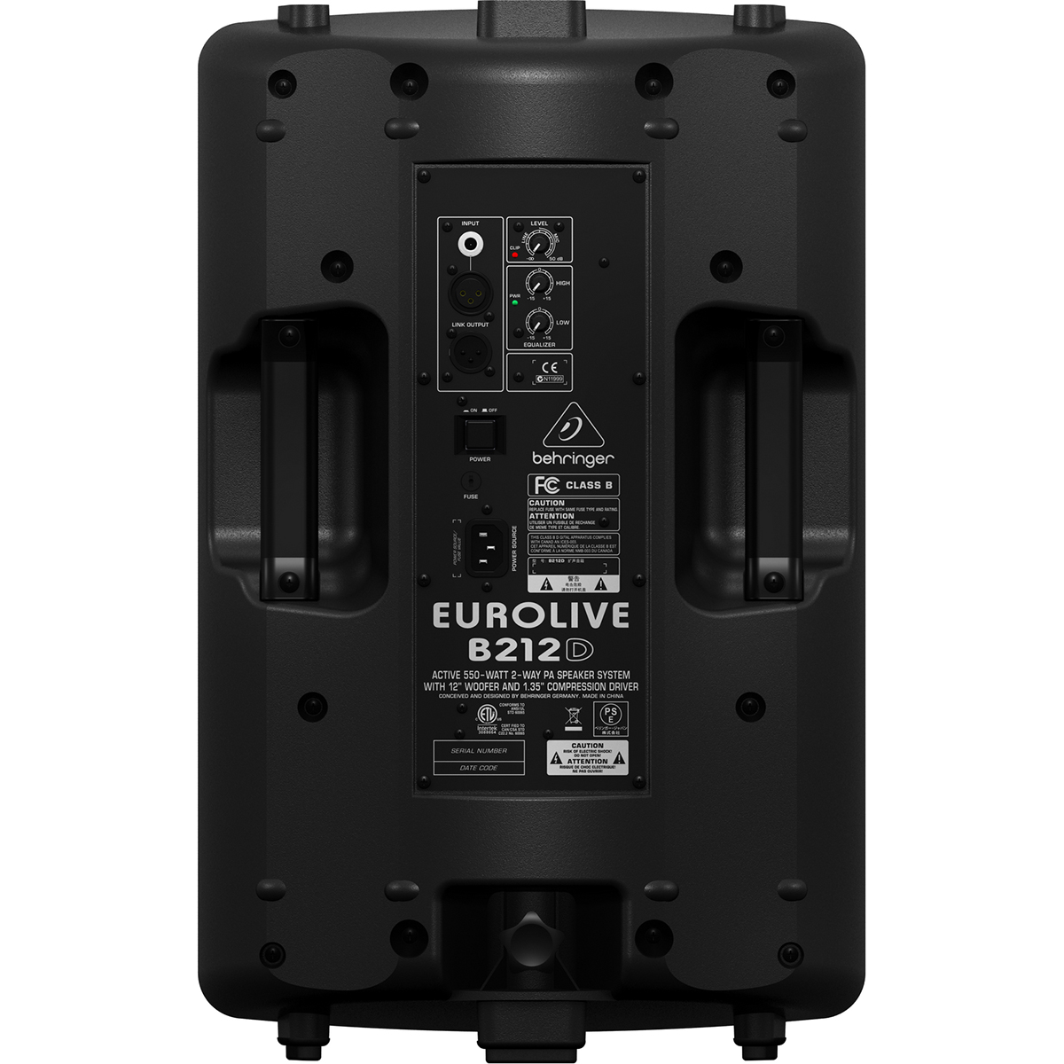 BAFLE BEHRINGER C/PODER MOD. B212D - Image 4