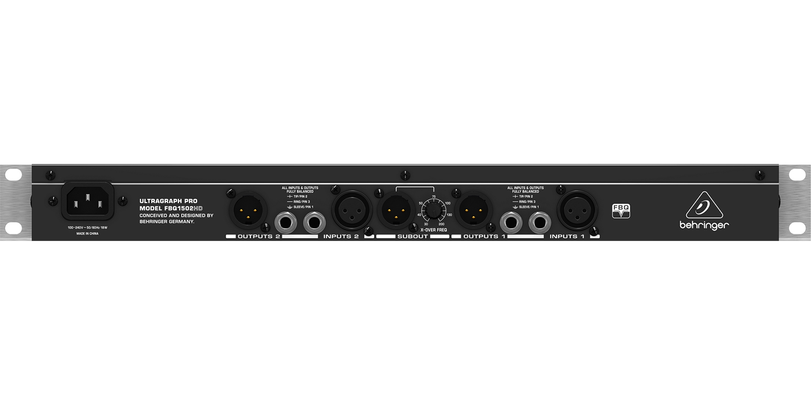 ECUALIZADOR BEHRINGER ESTEREO FBQ1502HD - Image 5