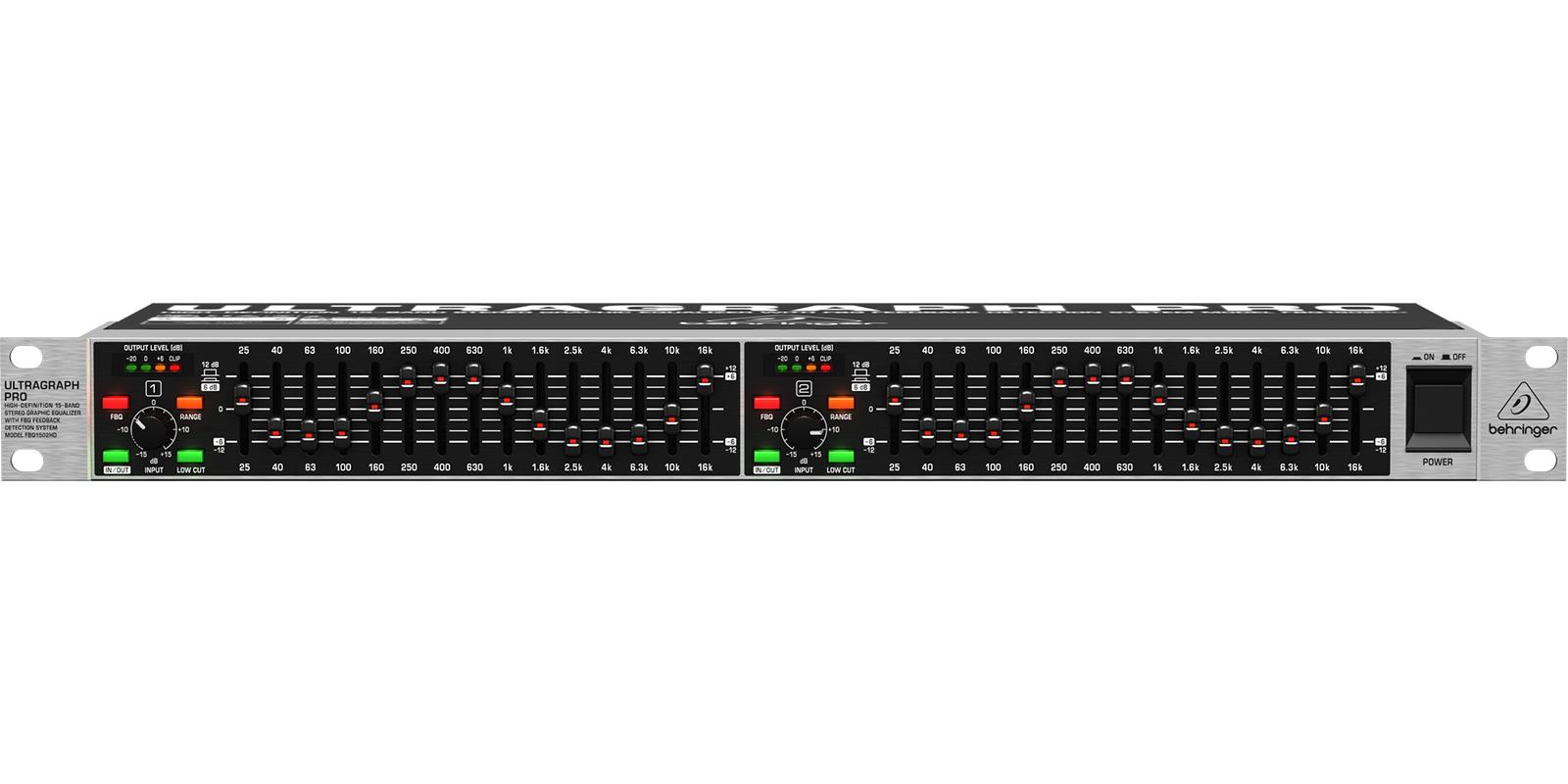 ECUALIZADOR BEHRINGER ESTEREO FBQ1502HD