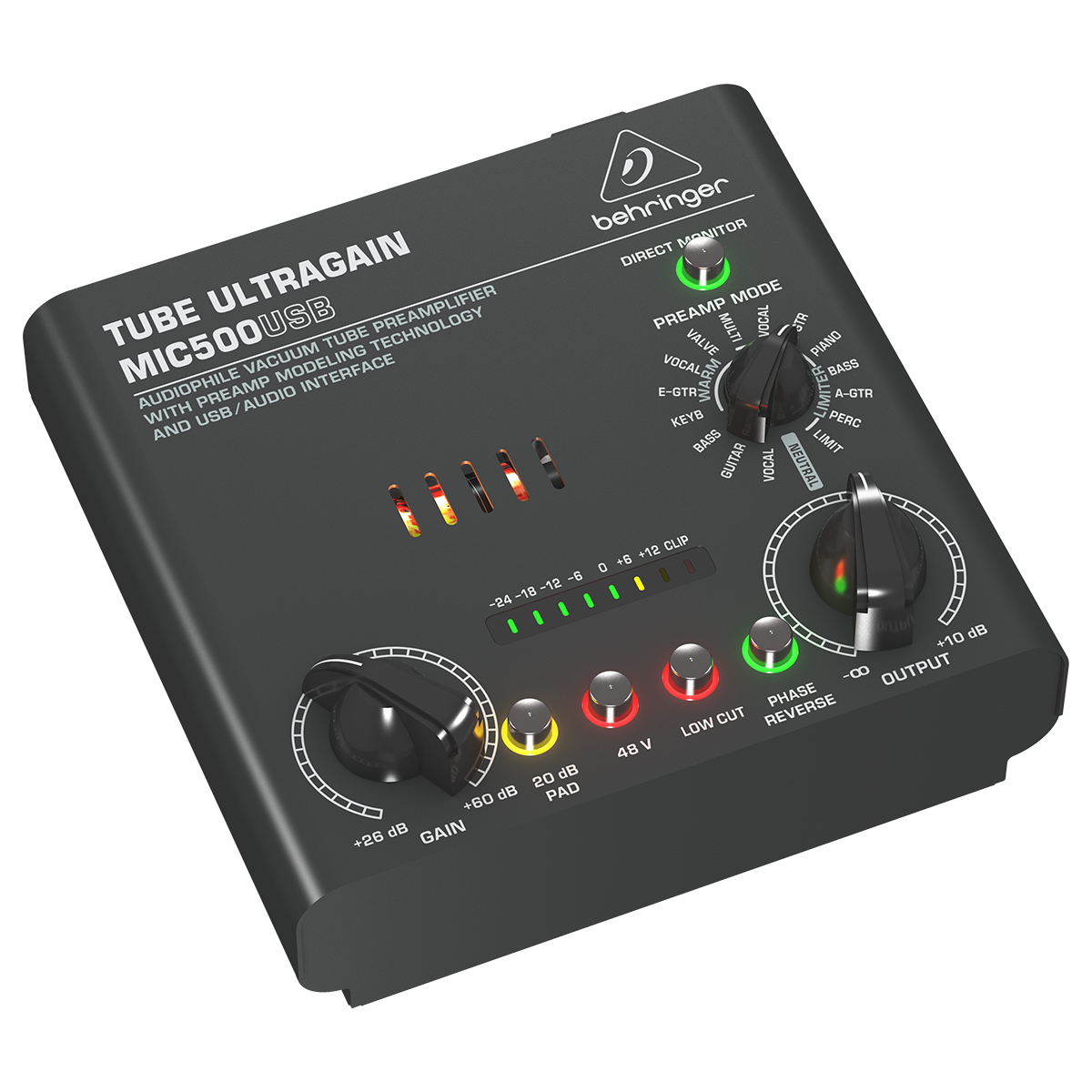 PREAMPLIFICADOR BEHRINGER MIC500USB - Image 6