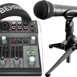 SISTEMA BEHRINGER PODCASTUDIO 2 USB