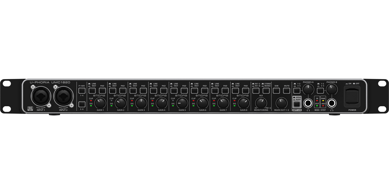 INTERFAZ BEHRINGER MOD. UMC1820 - Image 2