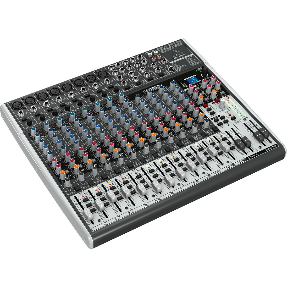 MEZCLADORA BEHRINGER MOD. X2222USB