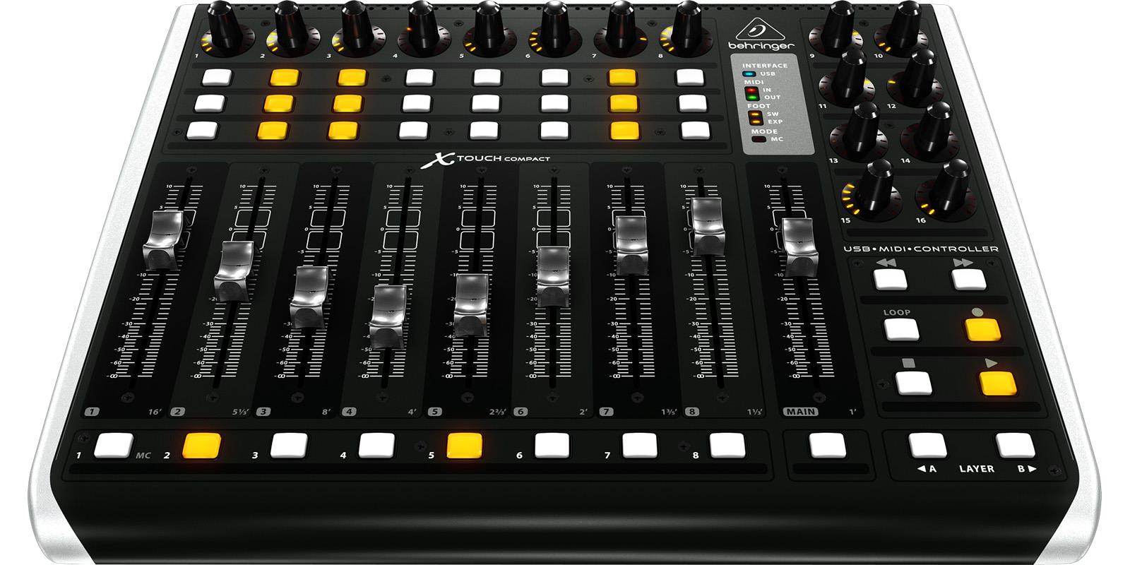 CONTROLADOR BEHRINGER MOD. X-TOUCH COMPACT