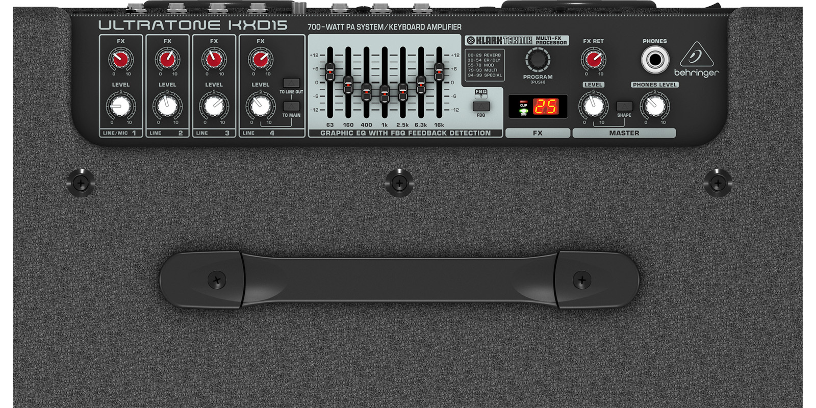 COMBO BEHRINGER P/TECLADO MOD. KXD15 - Image 6