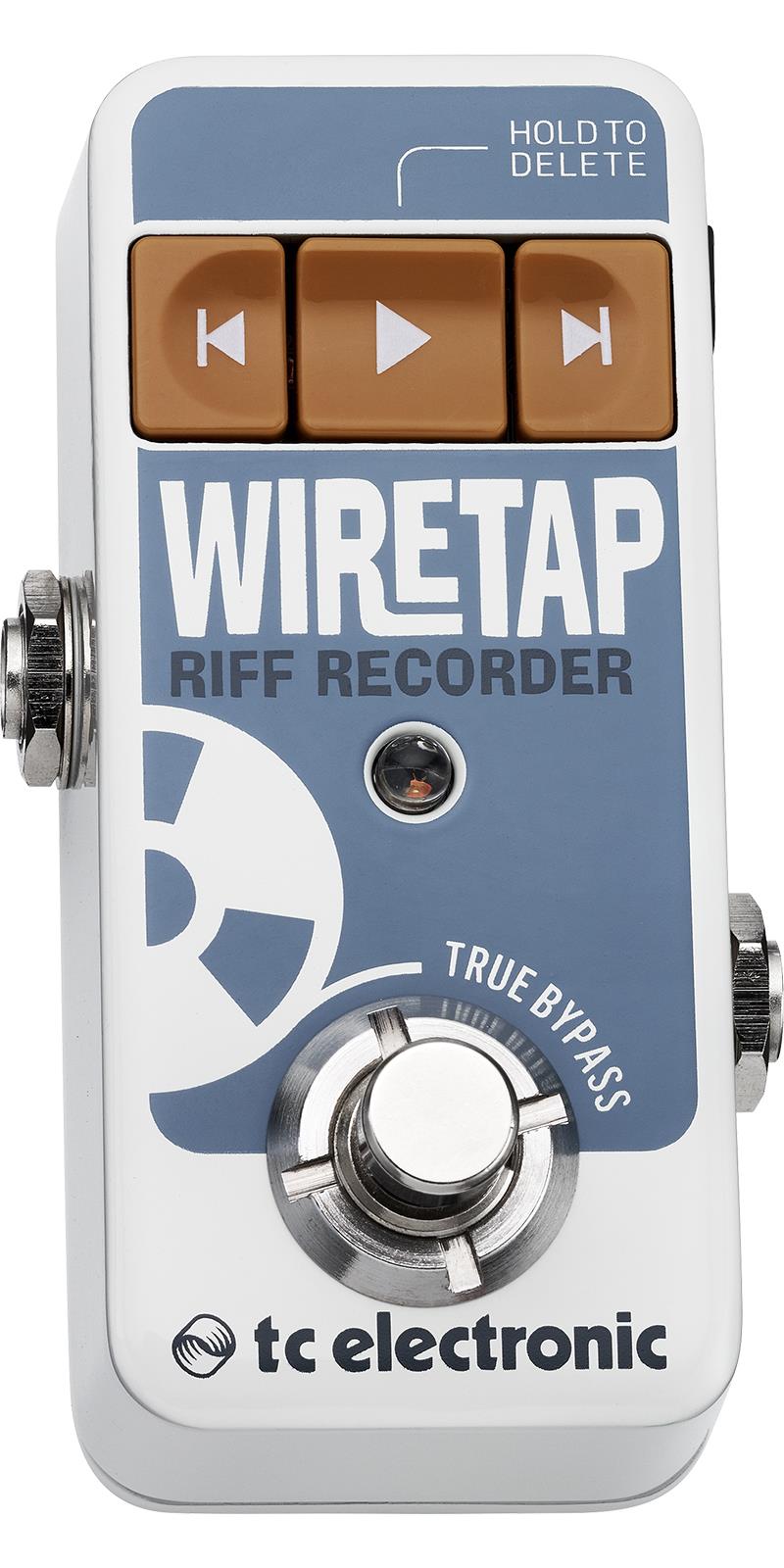 PEDAL T.C. P/GUITARRA WIRETAP RIFF RECOR