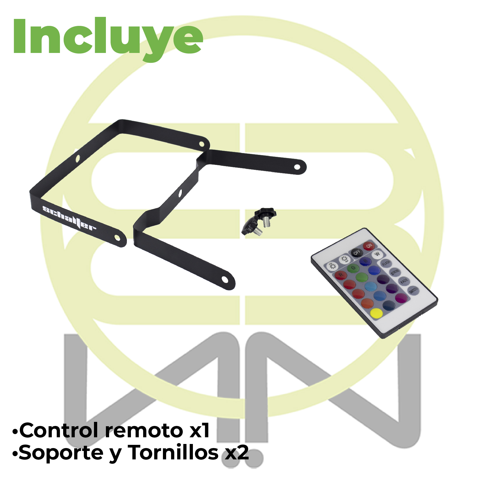 Cañon Led Schalter S-par36x3rc Rgb Full Color C/ Control Remoto - Image 4