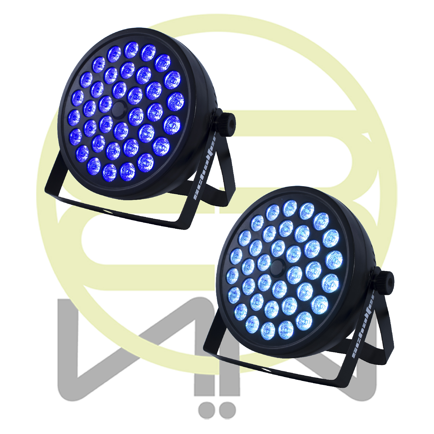 Cañon Led Schalter S-par36x3rc Rgb Full Color C/ Control Remoto - Image 6