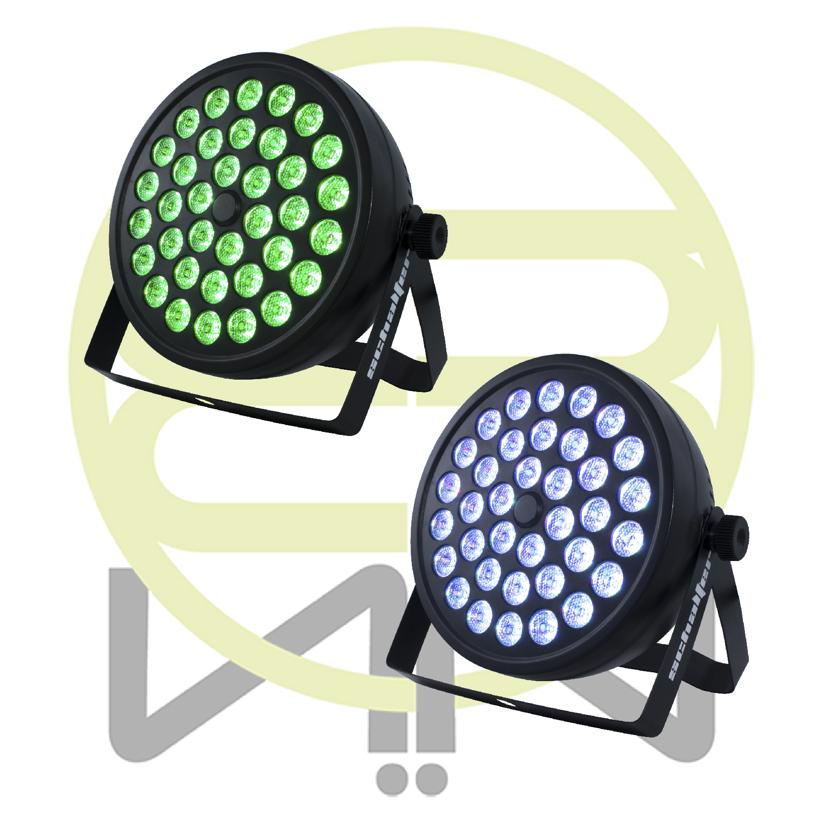 Cañon Led Schalter S-par36x3rc Rgb Full Color C/ Control Remoto - Image 7