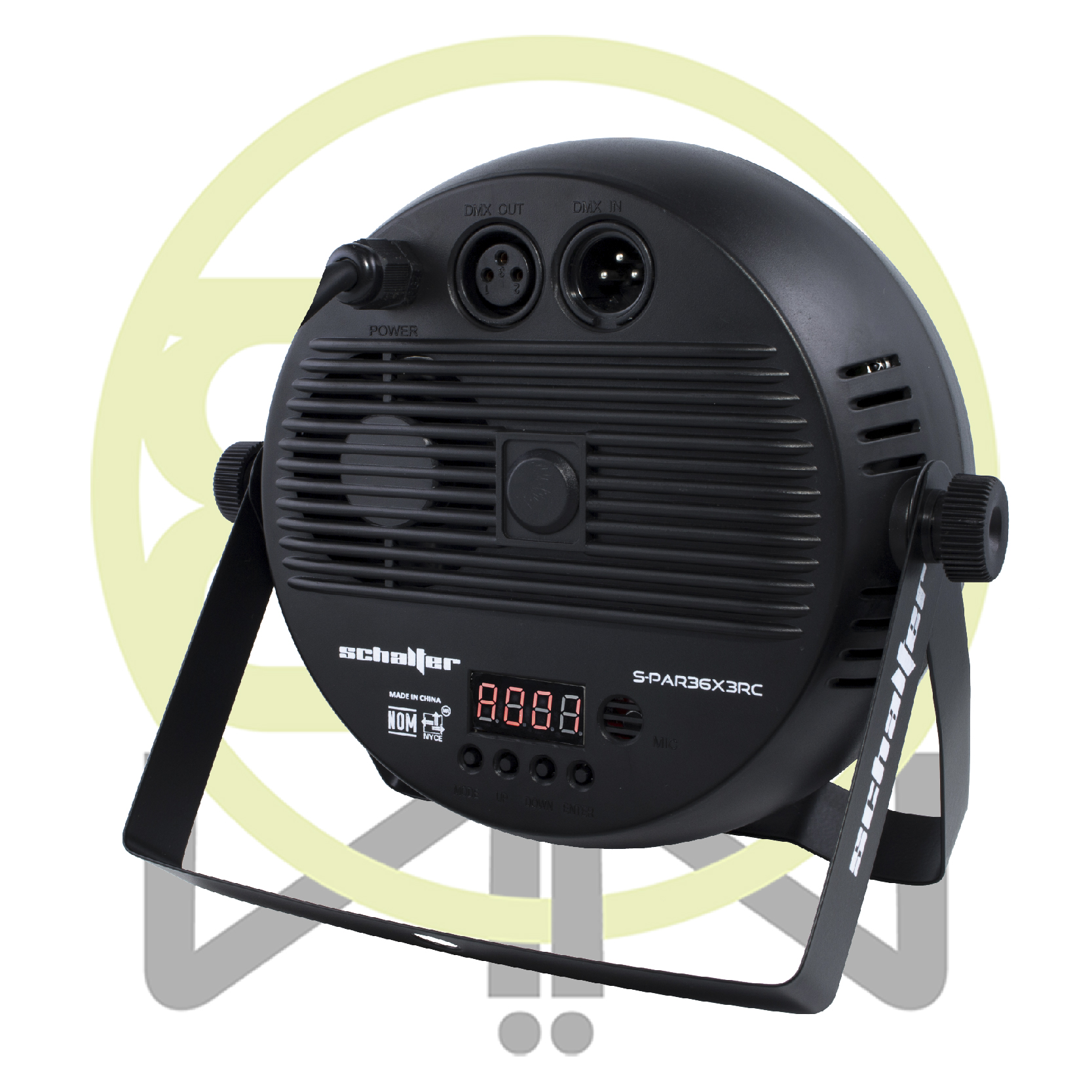 Cañon Led Schalter S-par36x3rc Rgb Full Color C/ Control Remoto - Image 3