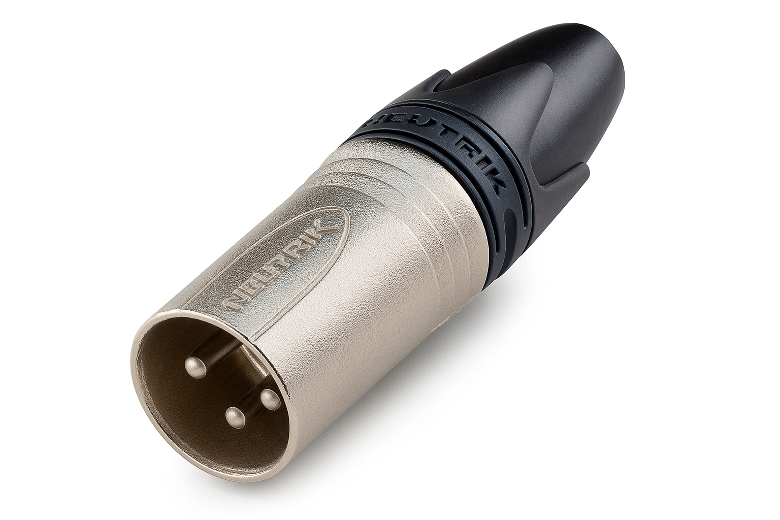Conector XLR Macho para Microfono Neutrik Mod. NC3MXX