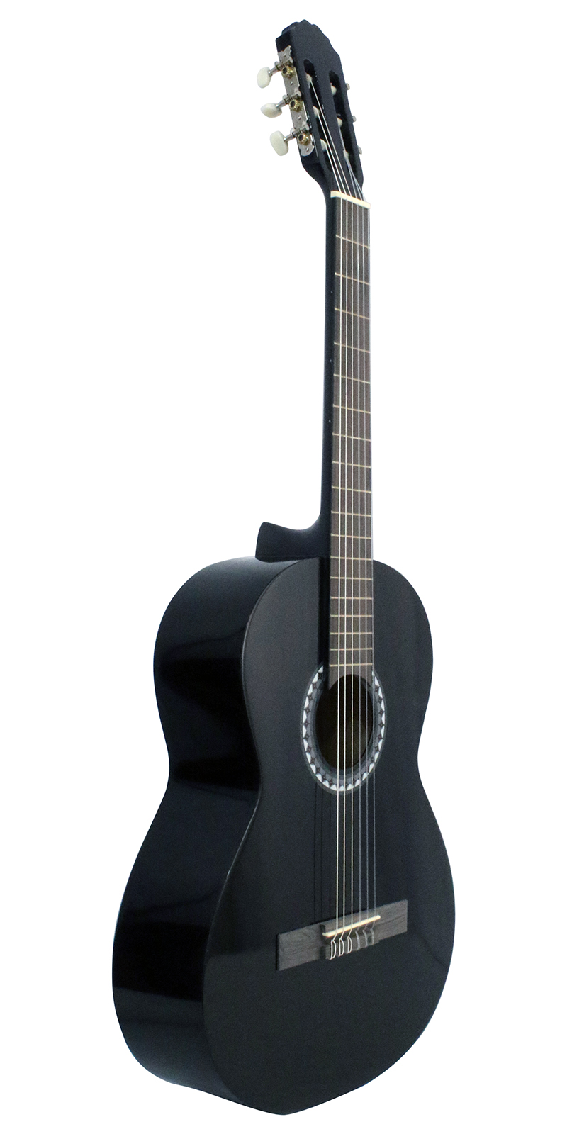GUITARRA GEWA CLASICA 4/4 NEGRA - Image 3