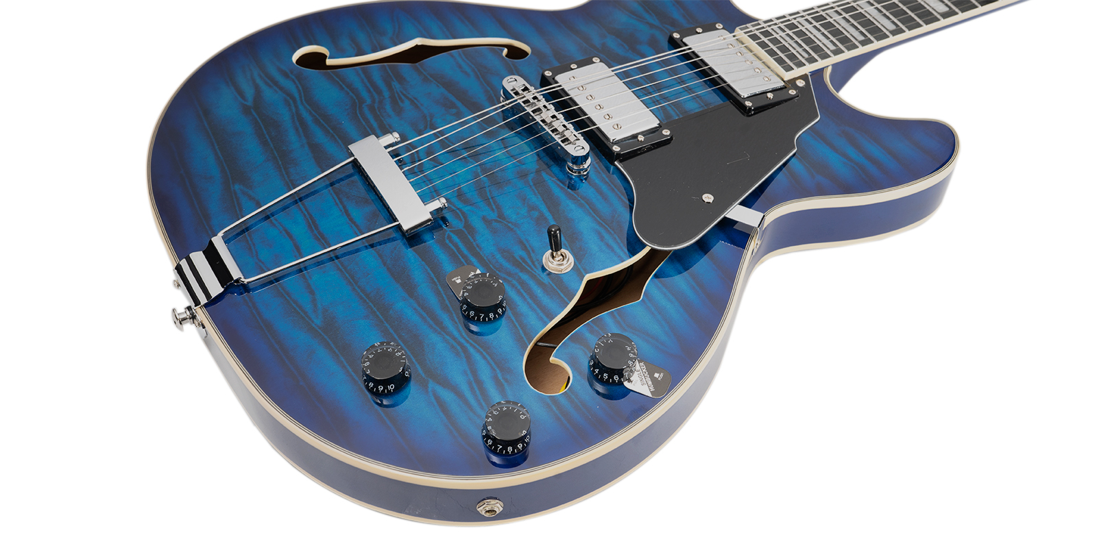 GUITARRA MARS ELECTRICA MOD. HOLLOWBODY 335 CUSTOM - Image 4