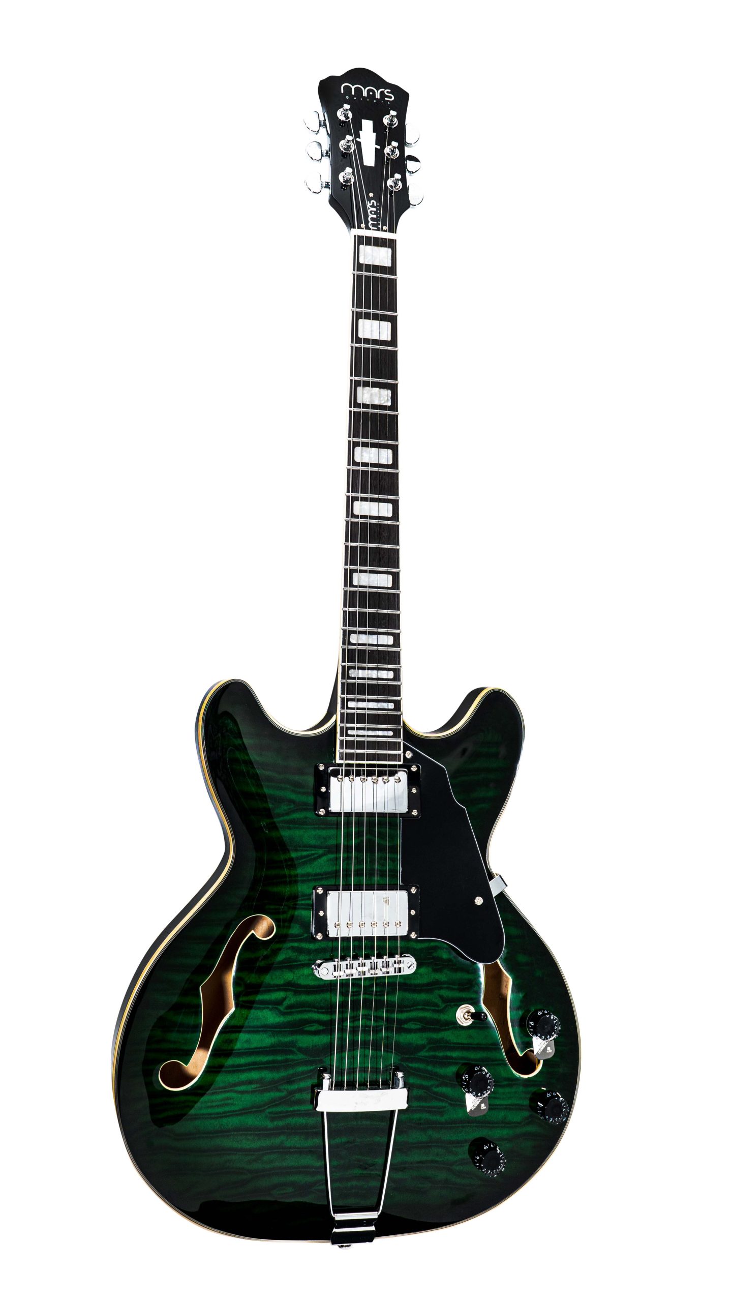 GUITARRA MARS ELECTRICA MOD. HOLLOWBODY 335 CUSTOM - Image 21