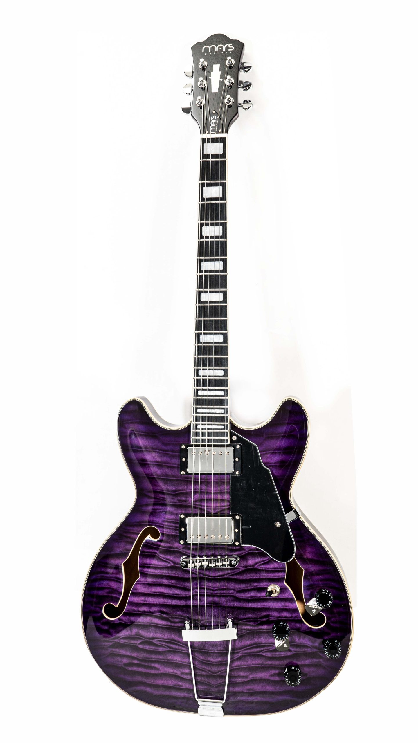 GUITARRA MARS ELECTRICA MOD. HOLLOWBODY 335 CUSTOM - Image 29