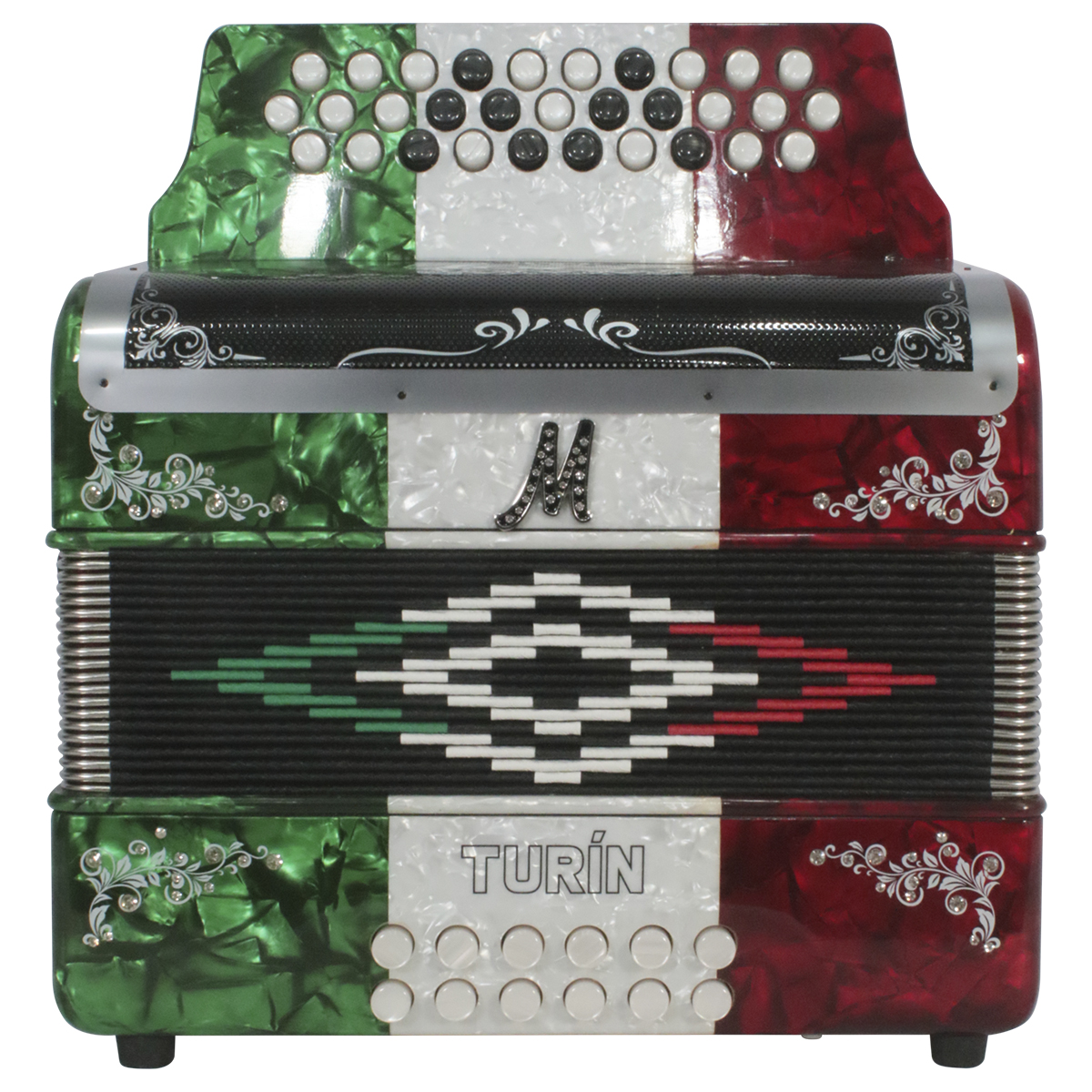 ACORDEON MORETTI BOT. MOD. TURIN FBBEB - Image 11